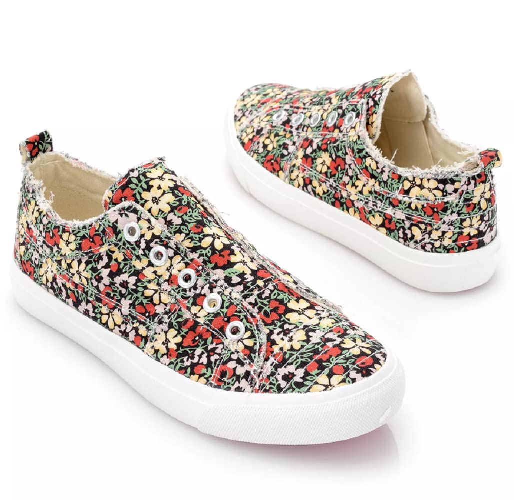 Corky's Women's Babalu Slip-On Sneakers for Exercise - Comfortable Walking & Workout Shoes for Gym, Yoga & Casual Wear