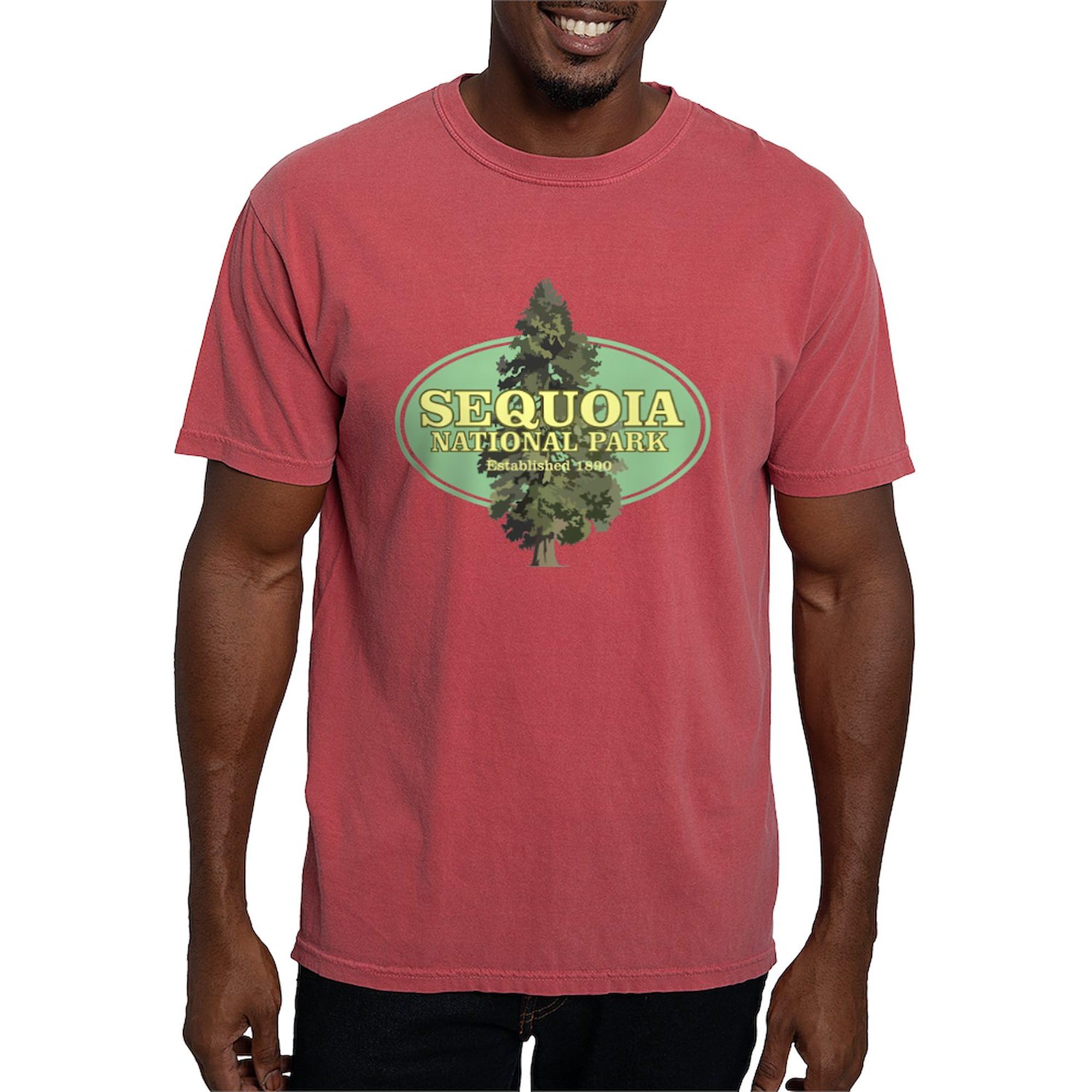 Sequoia National Park T-Shirt for Men | Comfort Colors® Premium Cotton Tee | Hiking, Camping & Outdoor Adventure Apparel