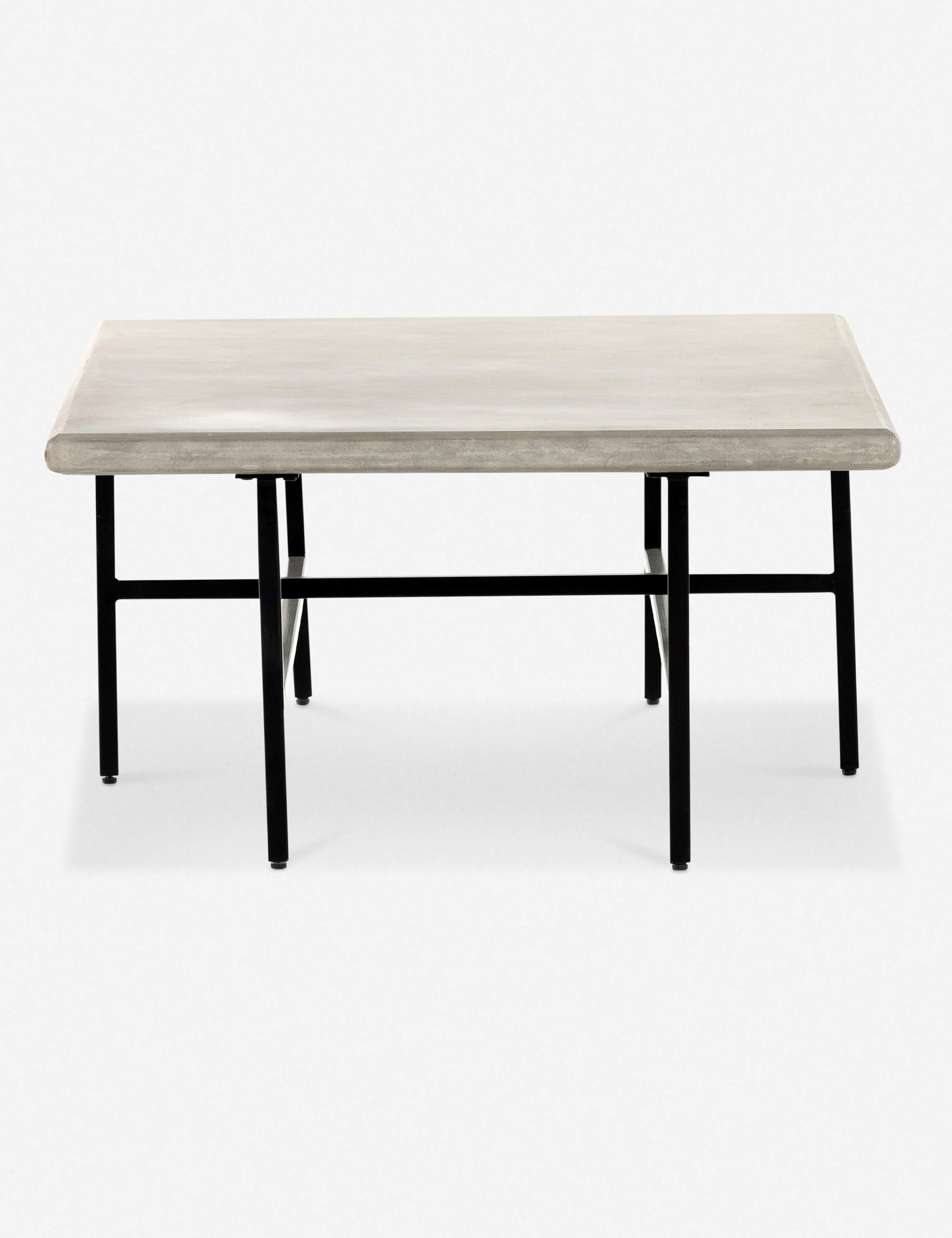 Modern Alix Indoor Outdoor Coffee Table - Weather-Resistant, Durable & Stylish for Patio, Living Room, or Garden Use