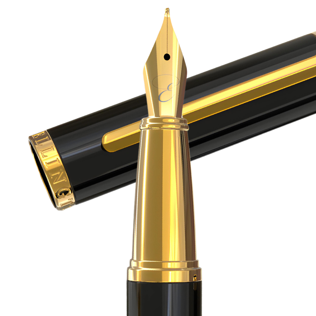 Premium Noble Heritage Fountain Pen - Luxury Writing Instrument for Calligraphy, Signatures & Gifts - Elegant Office & Formal Occasion Use