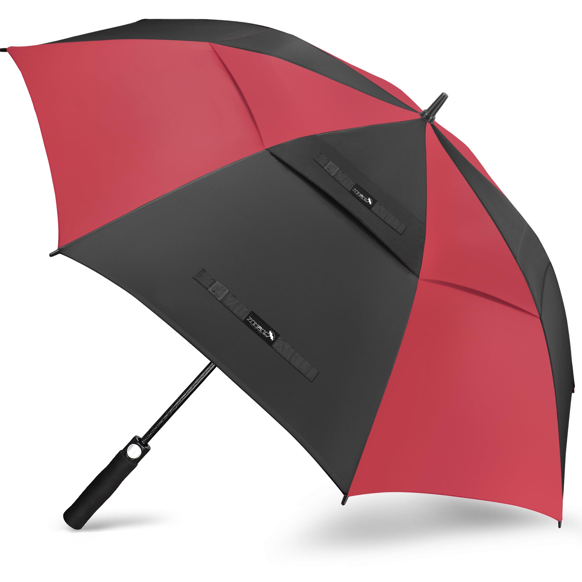 ZOMAKE 51/62/68 Inch Windproof Golf Umbrella - Automatic Open Double Canopy Vented Oversize Umbrella for Men & Women | Perfect for Golf, Beach, Outdoor Events & Heavy Rain Protection