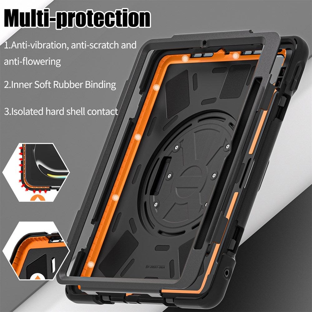 Premium Shoulder & Hand Strap Case for iPad Pro 11 (5th Generation) - Durable Protective Cover for Travel, Commuting & Outdoor Adventures
