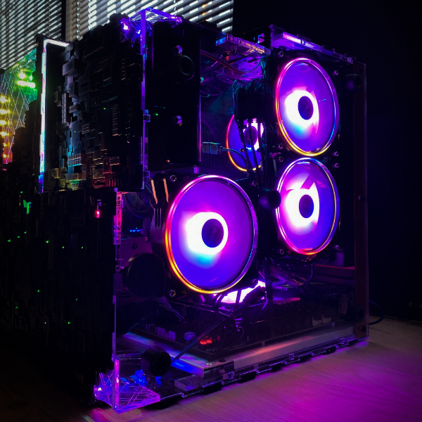 Star Trek Borg Cube ATX PC Case - Snow White Edition | Premium Gaming Computer Case for Sci-Fi & Star Trek Fans | Perfect for Themed Builds & Collector Displays