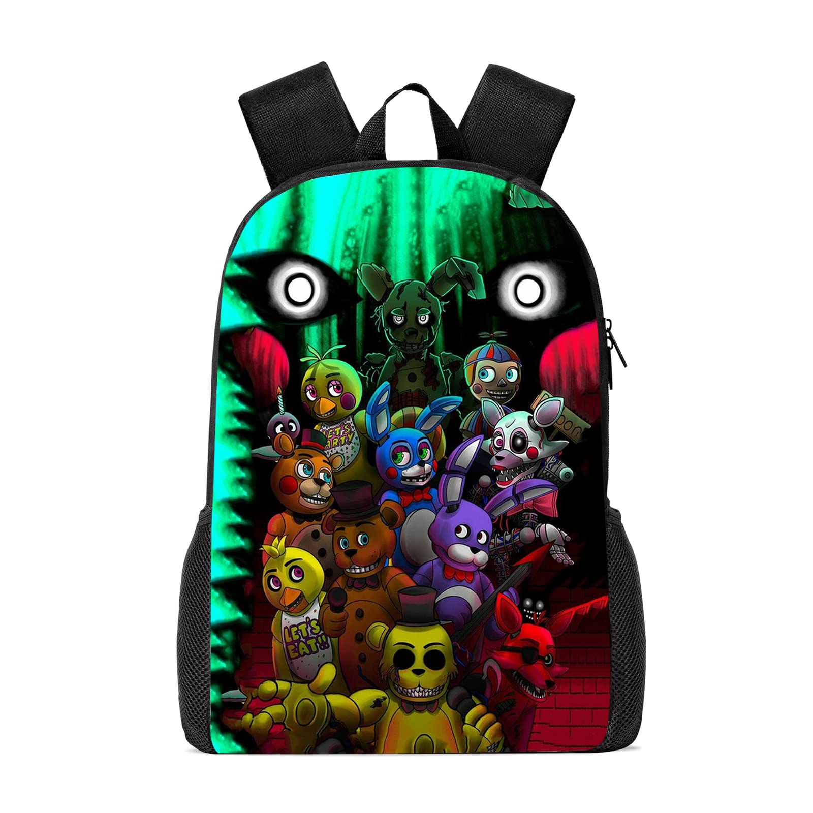 Cartoon Game Backpack - Large Capacity Laptop Bag for Travel & School