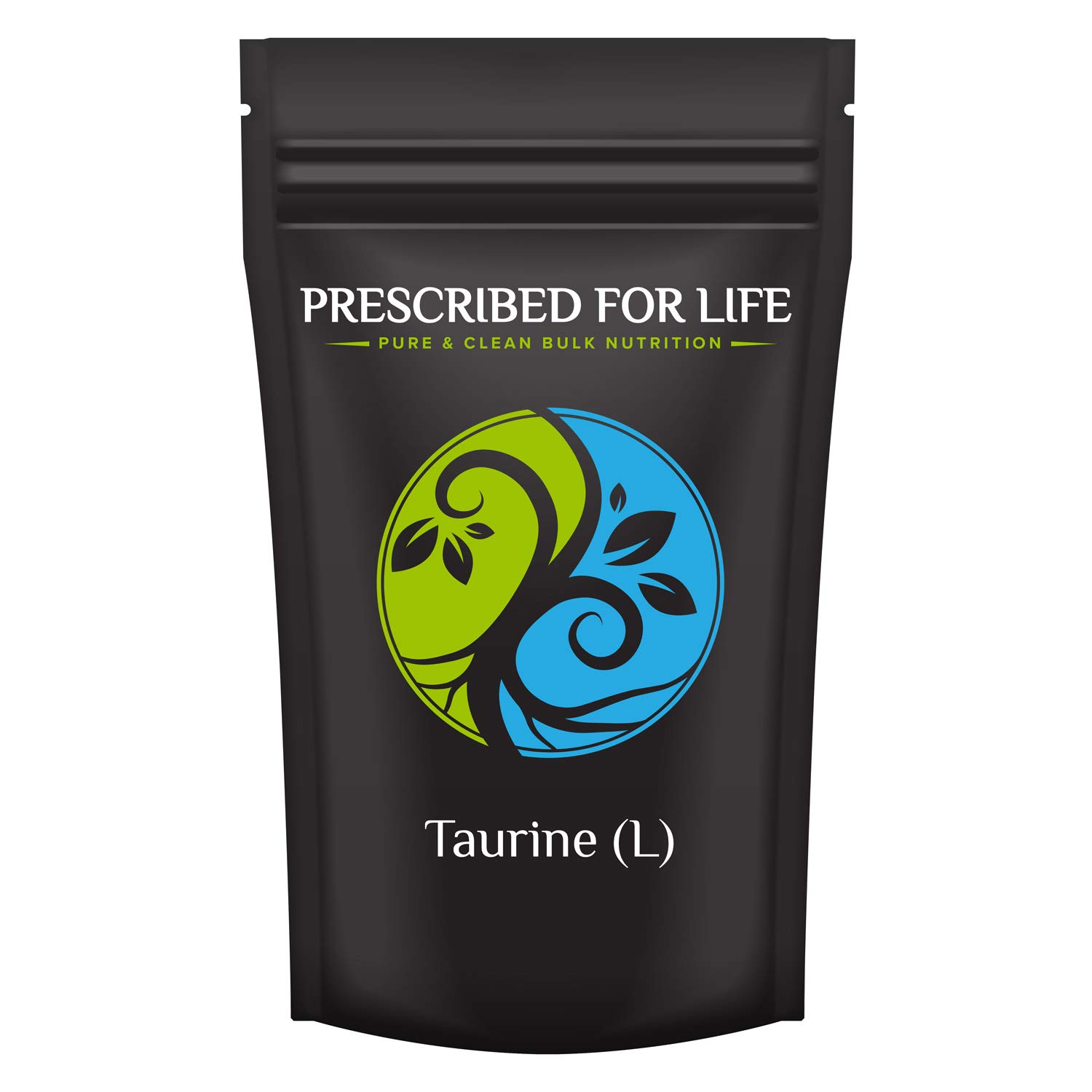 Prescribed for Life Pure Taurine Amino Acid Powder - 25kg Bulk Supplement | Gluten Free, Soy Free, No Fillers | Free Form Amino Acid for Workout, Energy & Focus | Perfect for Pre-Workout, Post-Workout Recovery & Cognitive Support