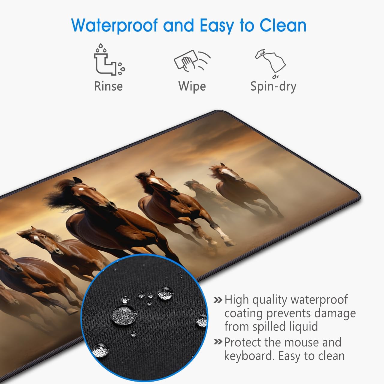 Premium Large Gaming Mouse Pad 31.5