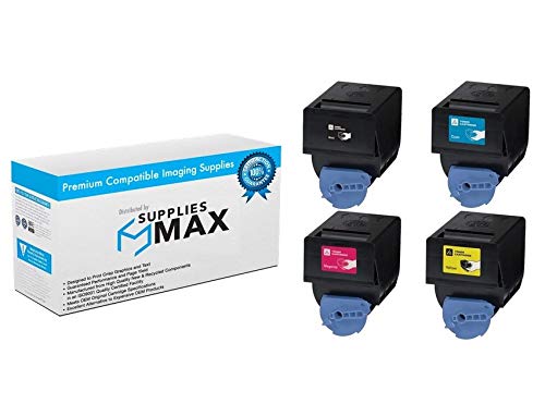 Canon Color IR-C2380/C2880/C3580/C3880 Compatible Toner Cartridge Combo Pack (BK/C/M/Y) - C-EXV21BCMY | High-Quality Replacement for Office & Home Printing