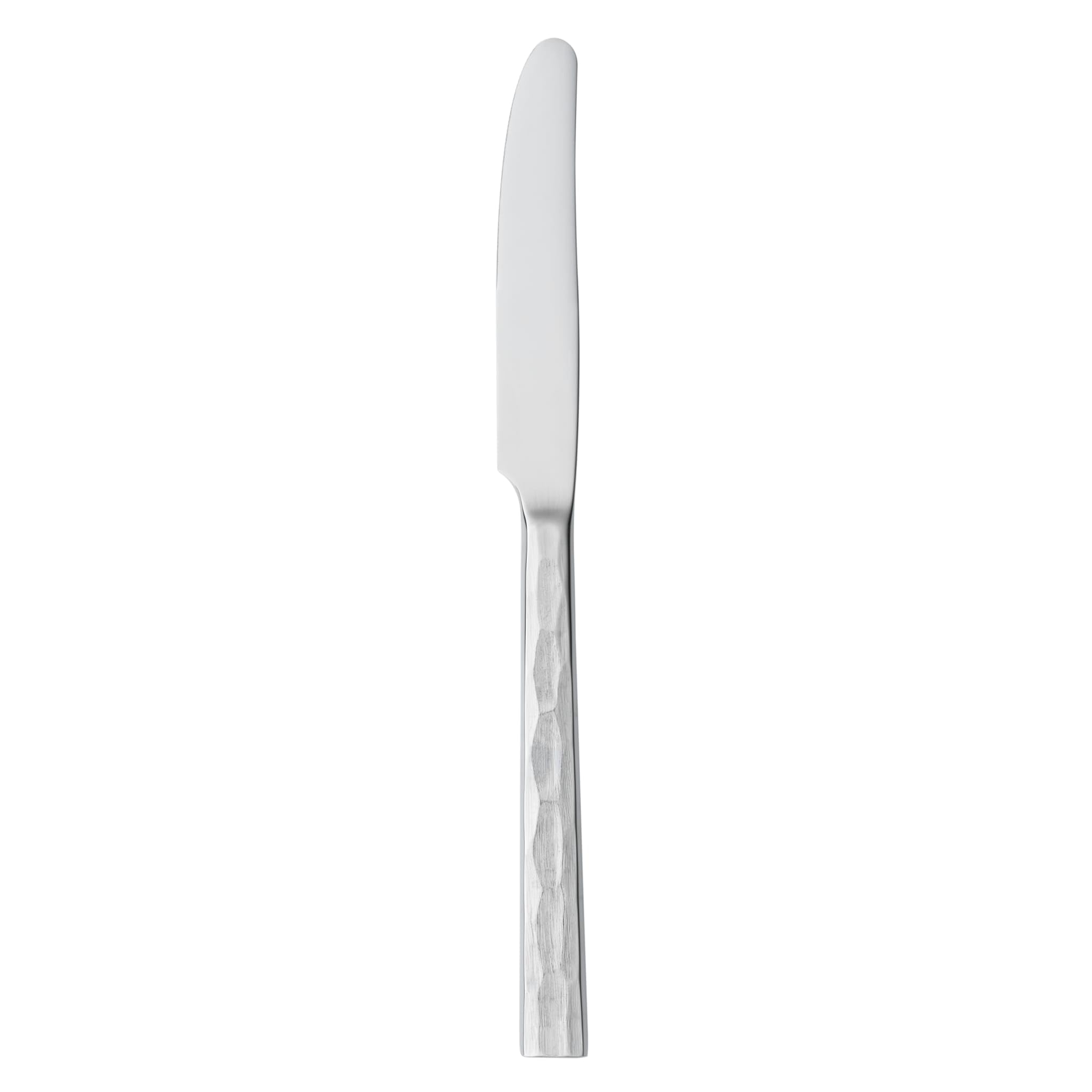 Premium 18/10 Stainless Steel Dinner Knives - Set of 12 Elegant Silver Forest Pattern Cutlery for Fine Dining, Wedding Gifts & Formal Dinner Parties