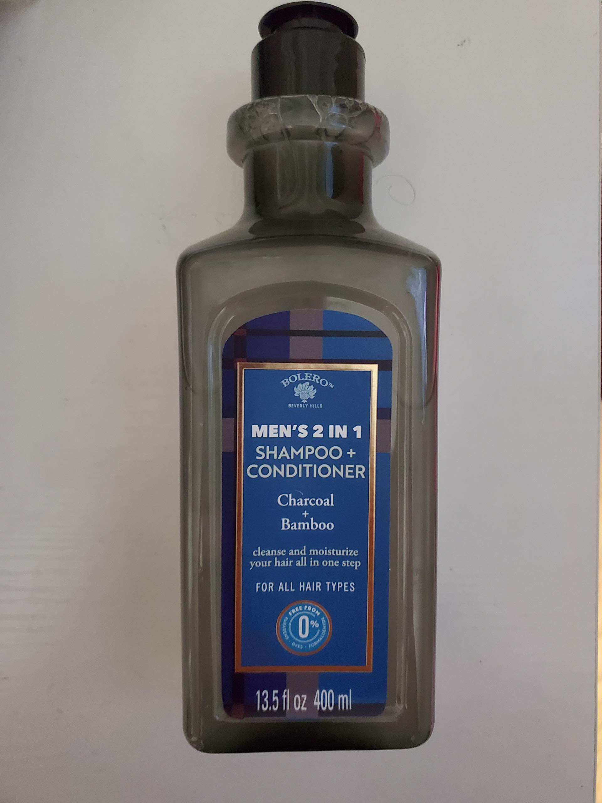 Bolero Men's 2-in-1 Shampoo and Conditioner Set - Hydrating & Volumizing Hair Care for Daily Use - Perfect for Gym, Travel & Active Lifestyles