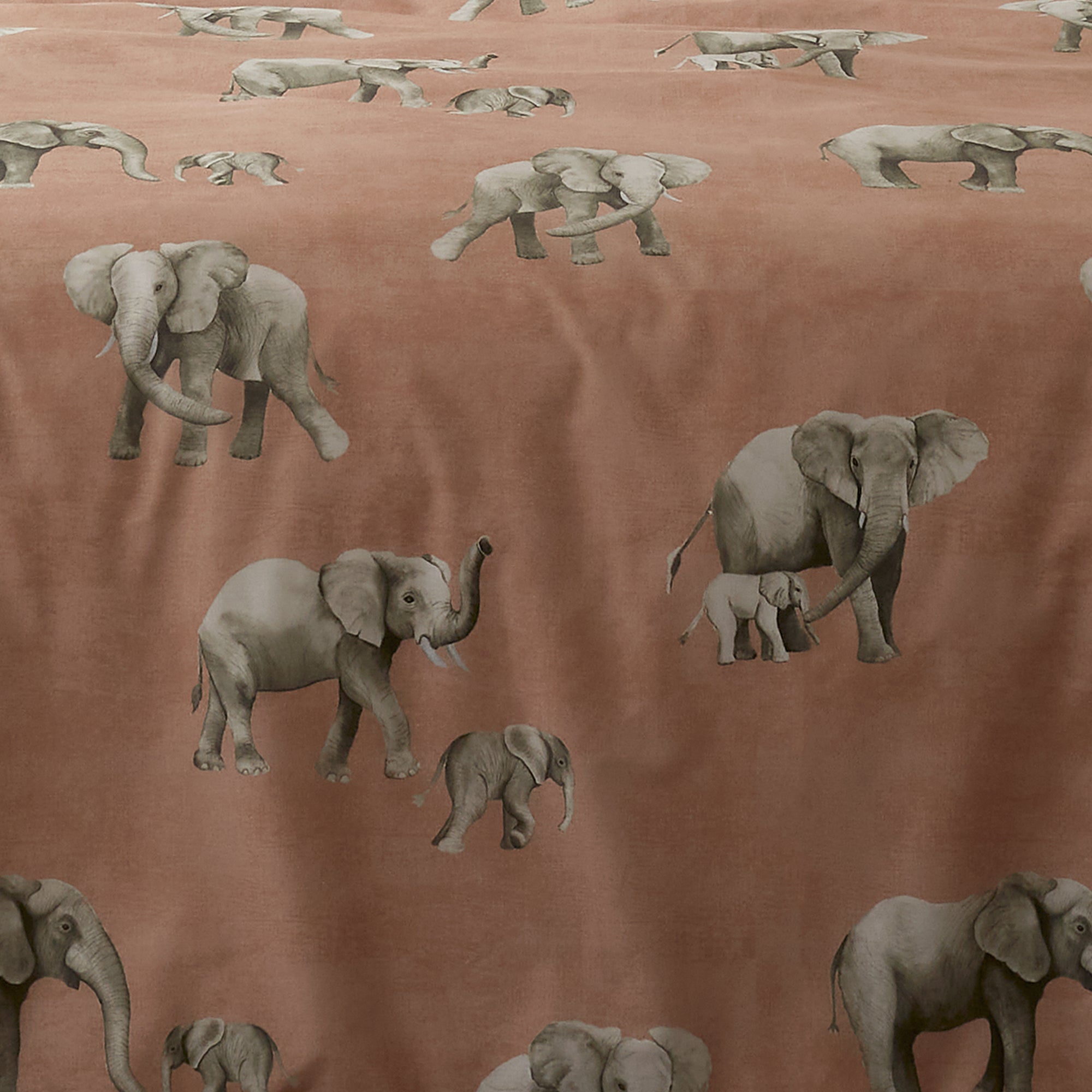 Fusion Ella the Elephant Duvet Cover Set - 100% Cotton Soft Bedding Set for Kids Room, Nursery Decor, Twin/Queen/King Size - Perfect for Children's Bedroom, Baby Shower Gift & Cozy Sleep