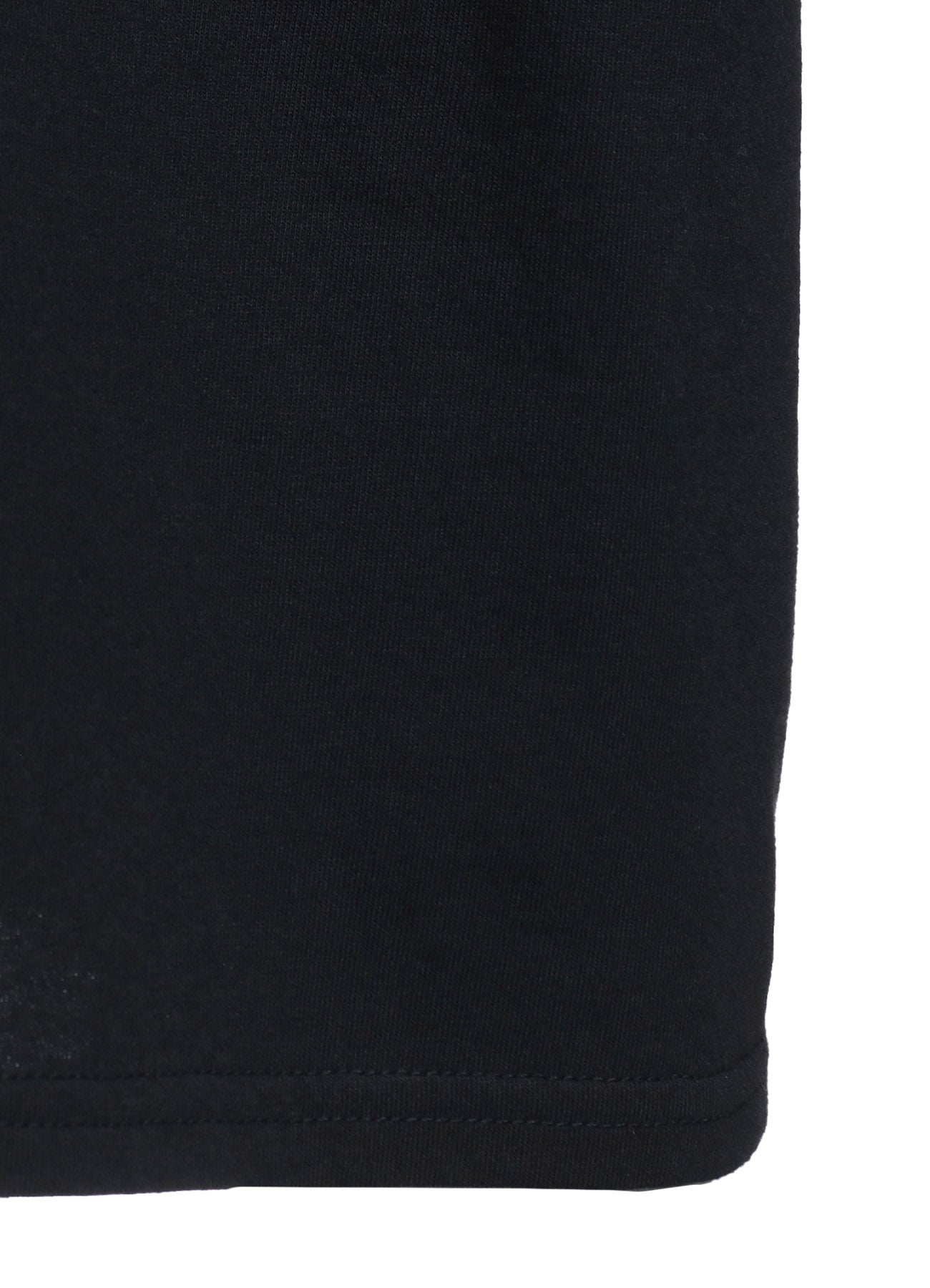 Soft Cotton Jersey Vertically Grafted T-Shirt with Side Slit Hem - Casual Streetwear & Layering Essential for Men & Women