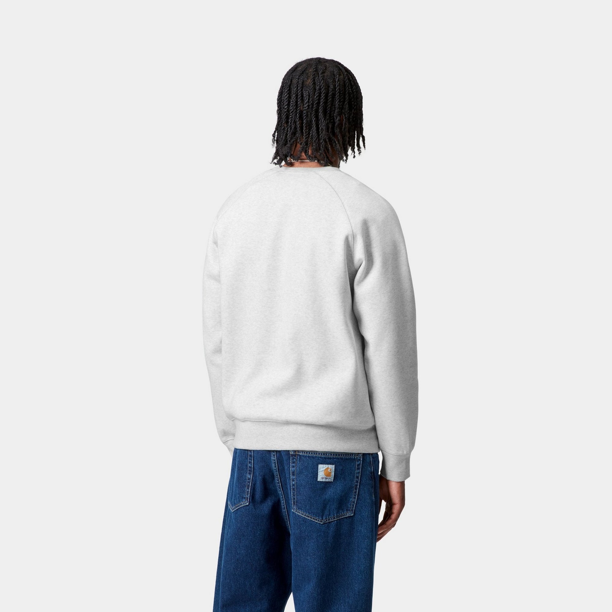Chase Sweatshirt for Men & Women | Soft Cotton Blend Pullover Hoodie | Ash Heather Color | Casual Streetwear for Everyday Wear & Outdoor Activities
