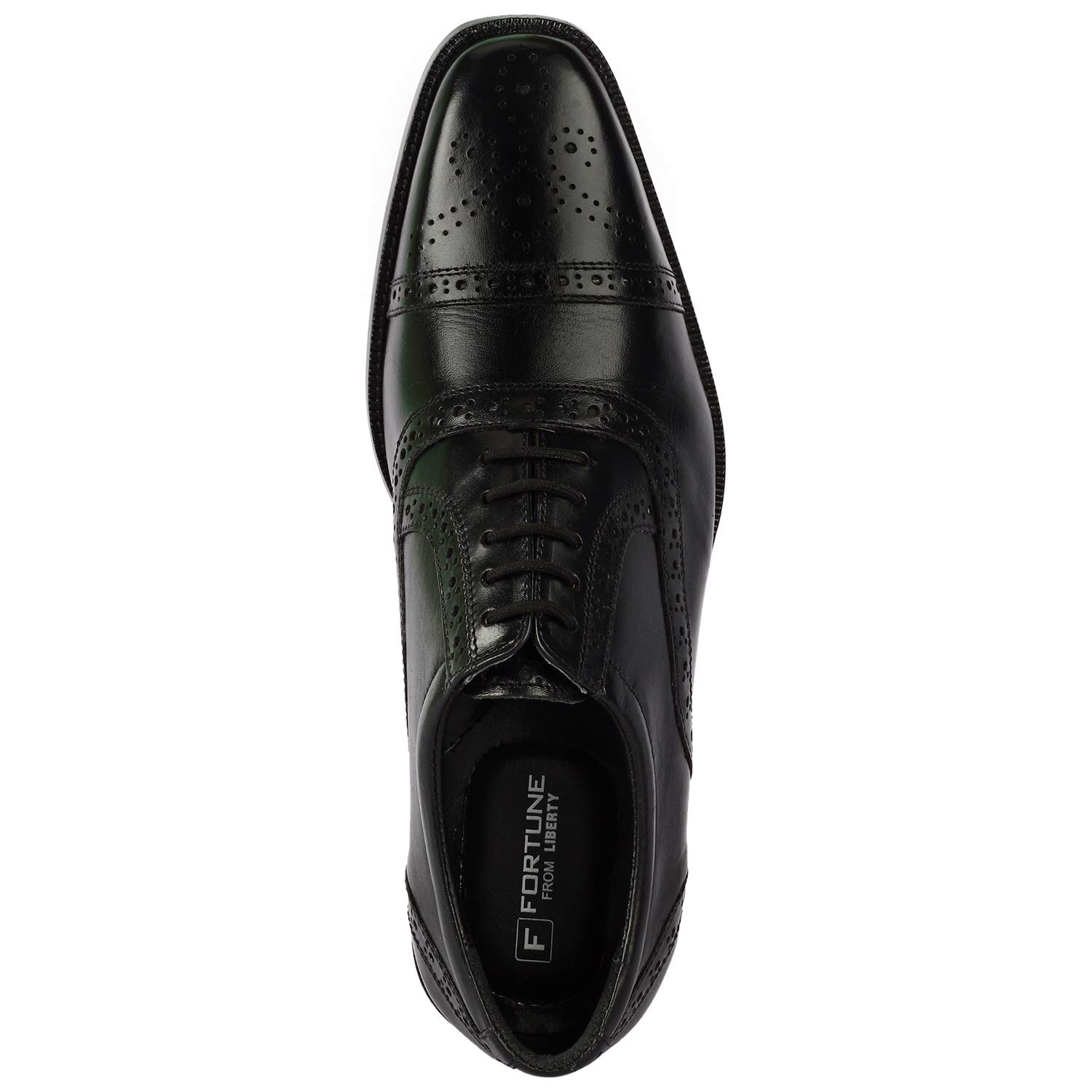 LIBERTYZENO Men's Wingtip Brogue Oxford Dress Shoes - Genuine Leather Lace-Up Formal Shoes for Business, Wedding & Easter Gifts - Comfortable Office & Special Occasion Footwear