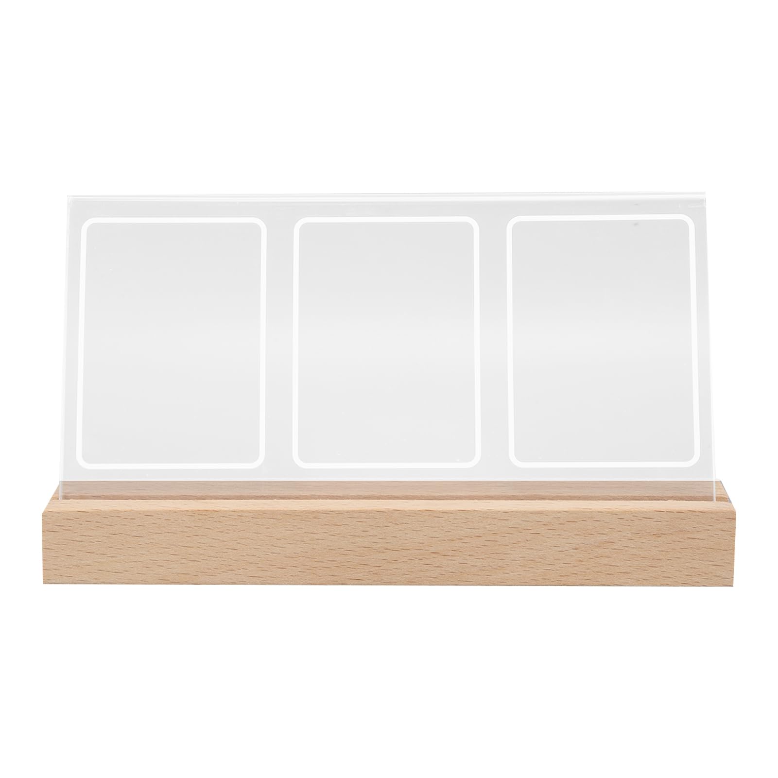 3 Opening Photo Frame - Elegant Wall Mounted Picture Frame for Bedroom, Living Room & Office Decor | Display Multiple Memories in Style