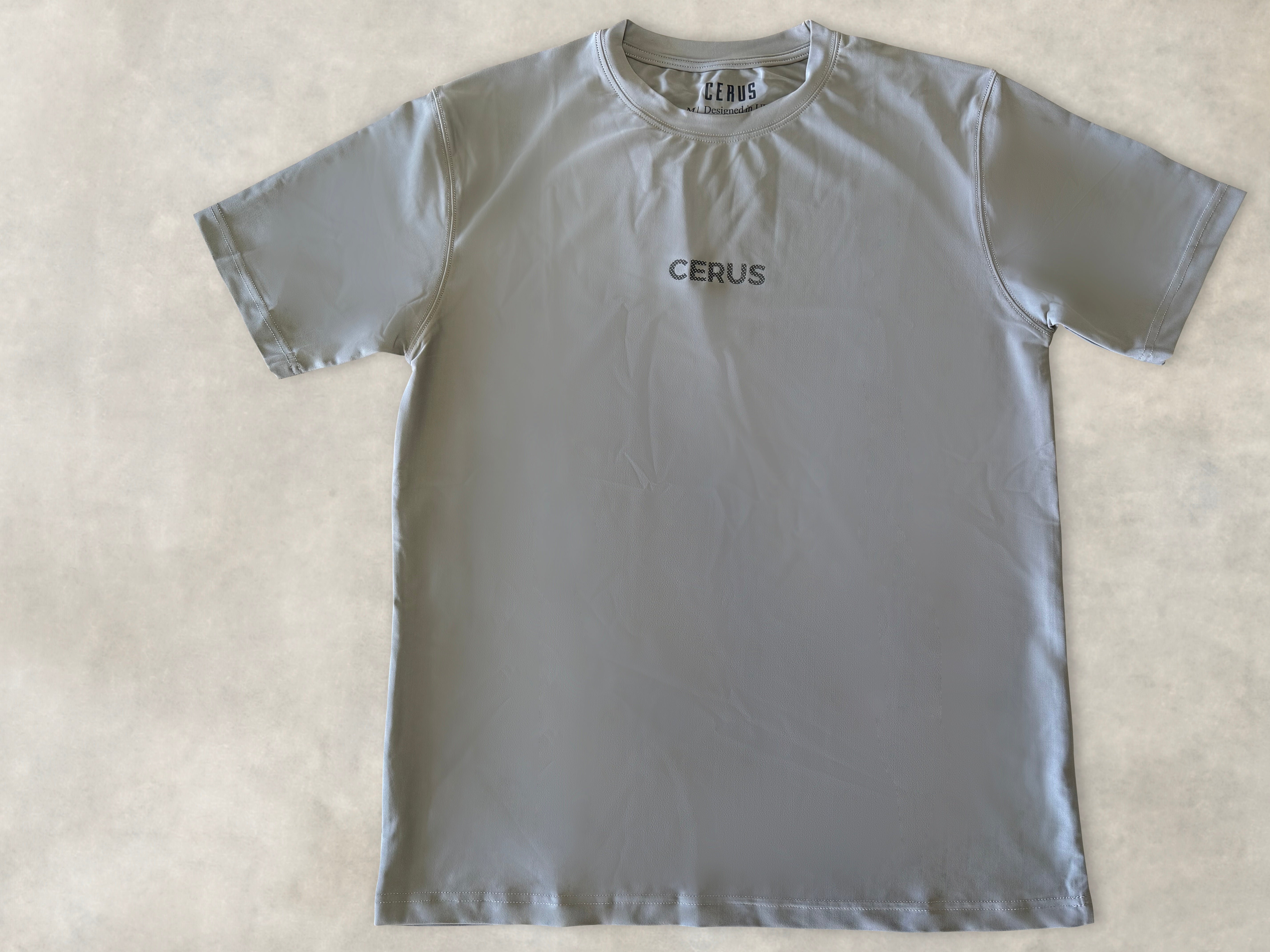 Cerus Biscuit Flow Men's T-Shirt - Comfortable Cotton Short Sleeve Tee for Casual Wear & Everyday Outfits