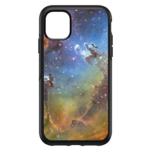 Eagle Nebula Orange Blue On Black Case