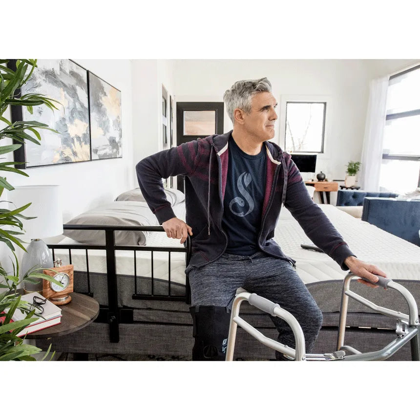 Electric Adjustable Height Hospital Bed - Full Size Passport Model for Home Patient Care & Recovery | Ideal for Elderly, Post-Surgery & Mobility Needs