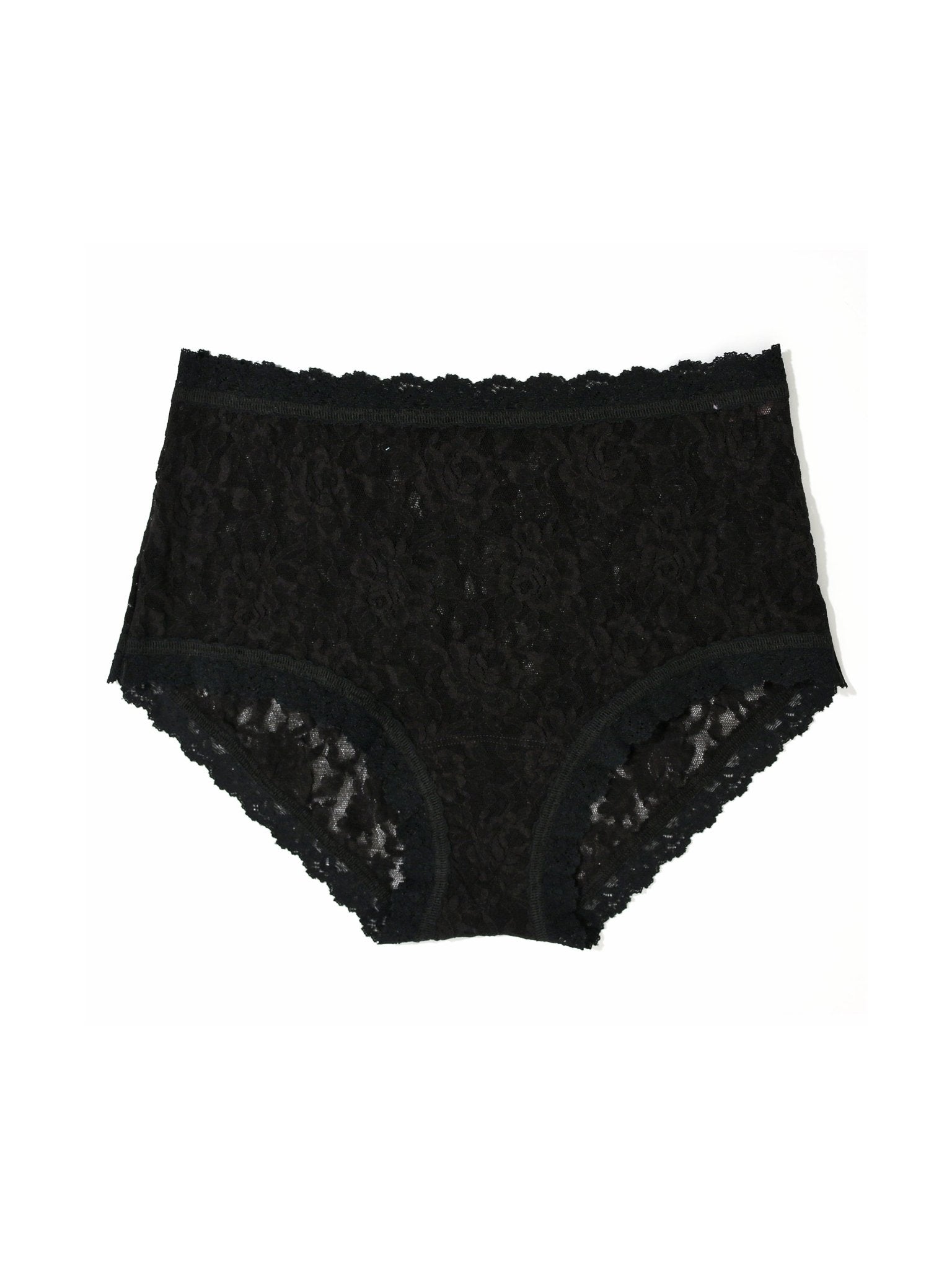 Signature Lace High Rise Boyshort Panties - Comfortable Women's Underwear for Everyday Wear & Special Occasions