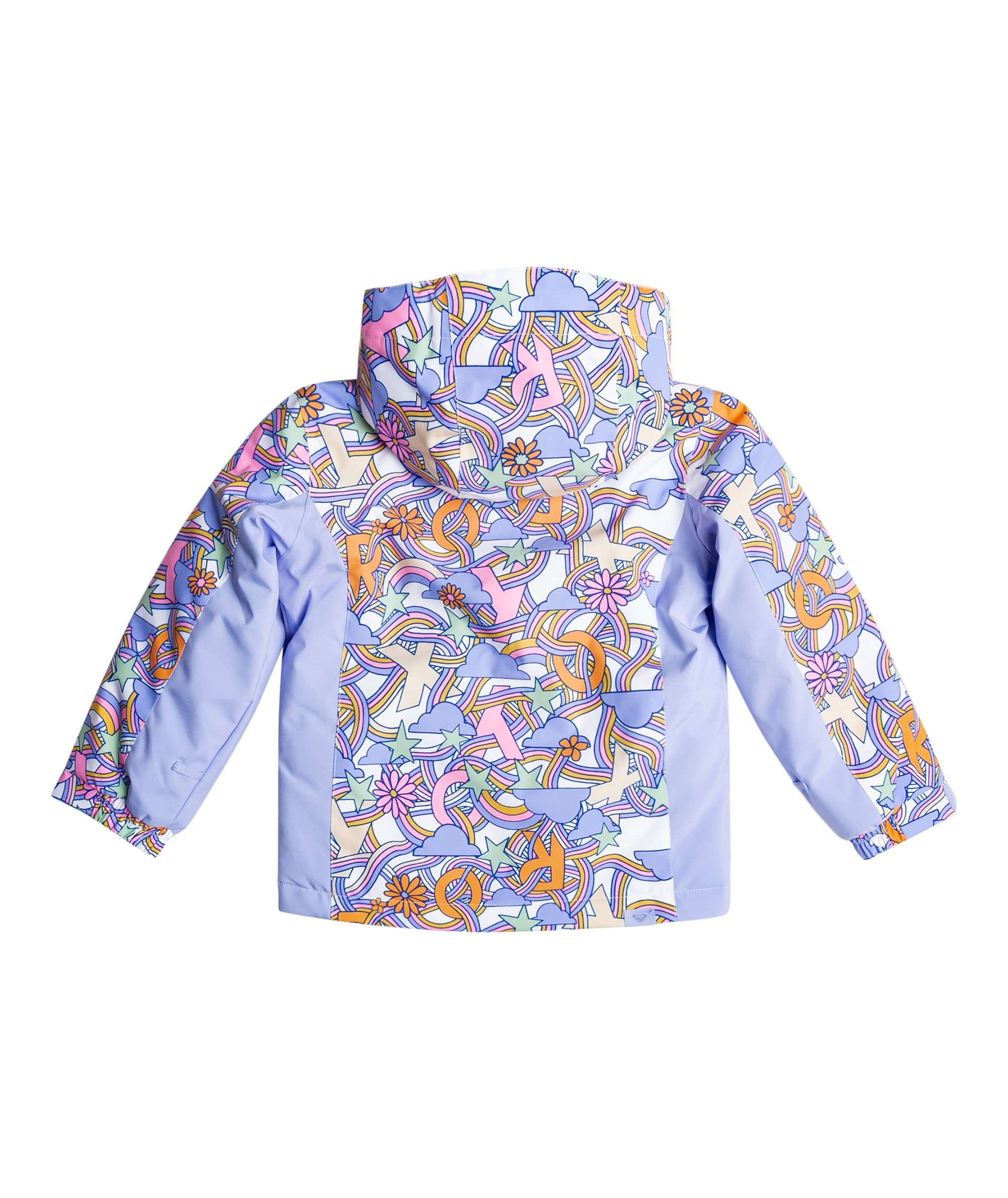 Roxy Little Girls Insulated Snow Jacket - Waterproof Winter Coat for Kids, Warm & Cozy Snowsuit for Skiing, Sledding & Outdoor Play