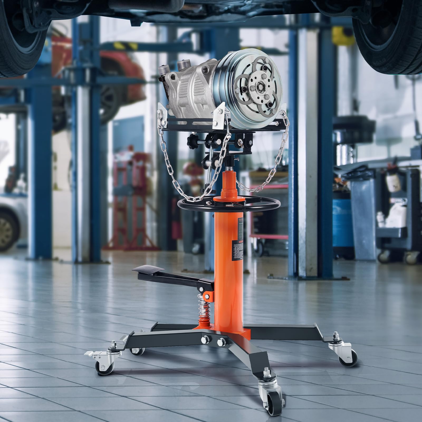 VEVOR 1322 LBS Hydraulic Transmission Jack - Telescoping 32
