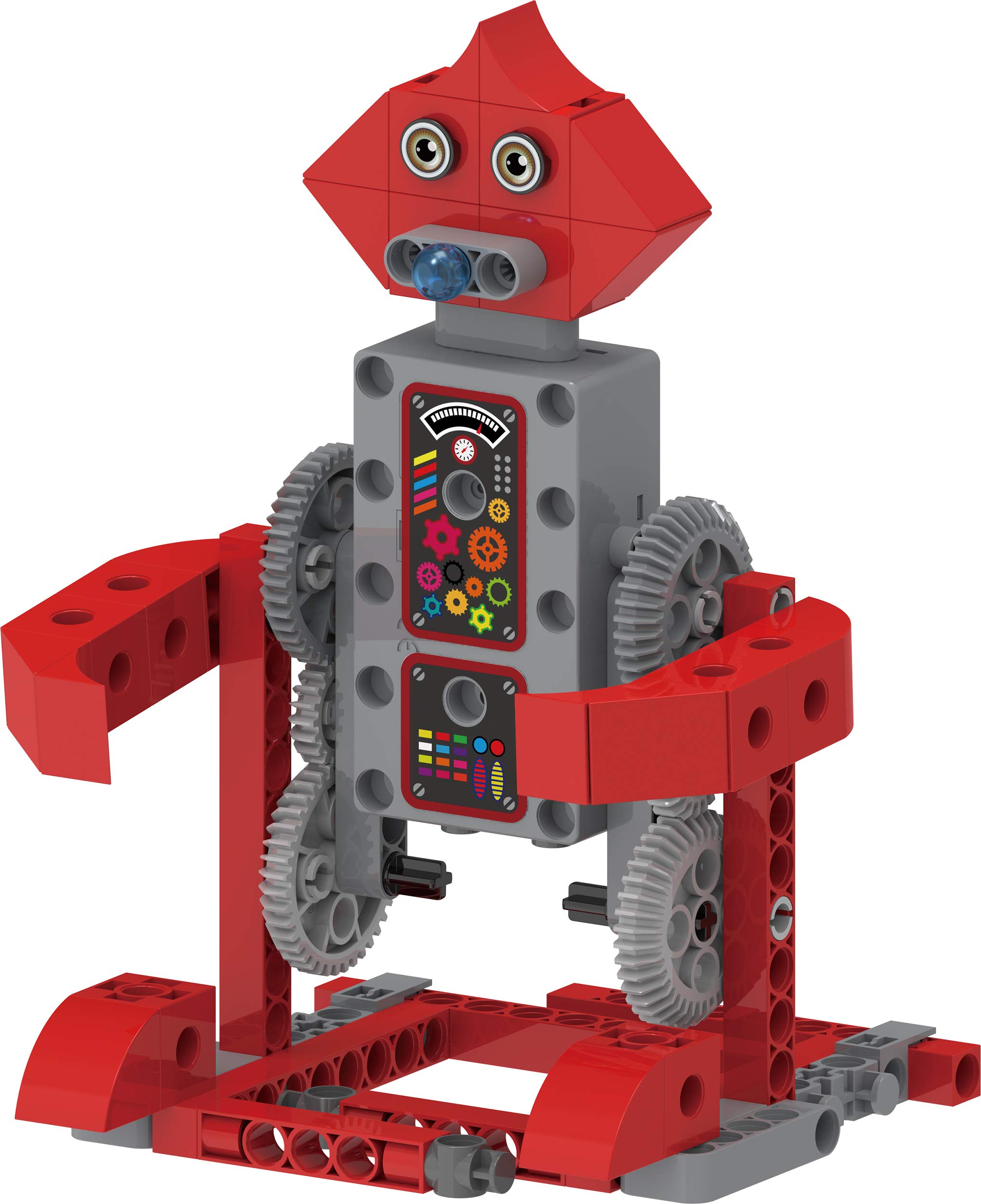 Thames & Kosmos Kids First Robot Factory STEM Kit - Build 8 Motorized Wacky Robots | Hands-on Engineering Experiment for Young Scientists | Educational Toy with Storybook Manual | Perfect for Classroom & Home Learning Activities