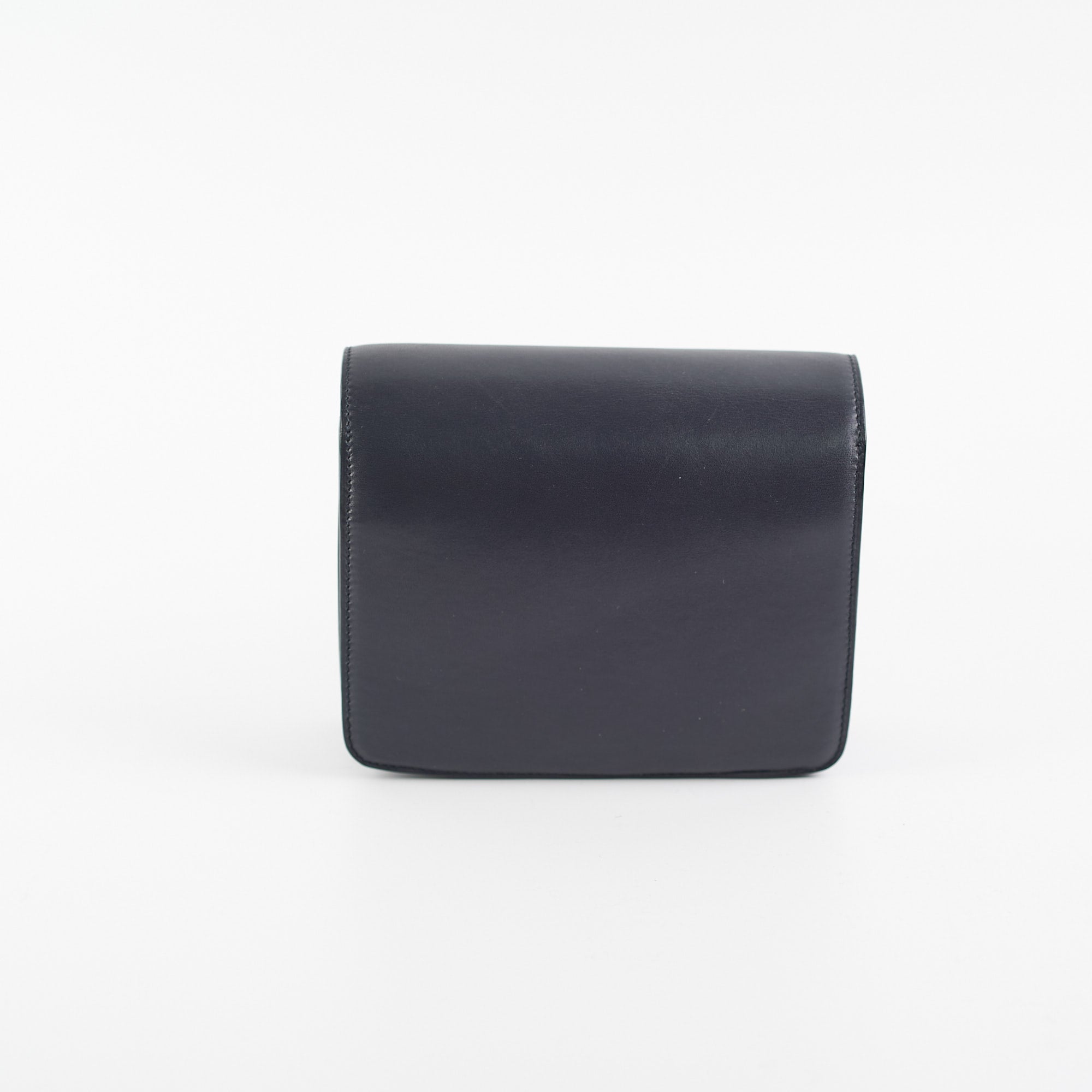 Celine Small Box Bag in Navy Blue - Luxury Crossbody Handbag for Women, Perfect for Work, Travel & Evening Out