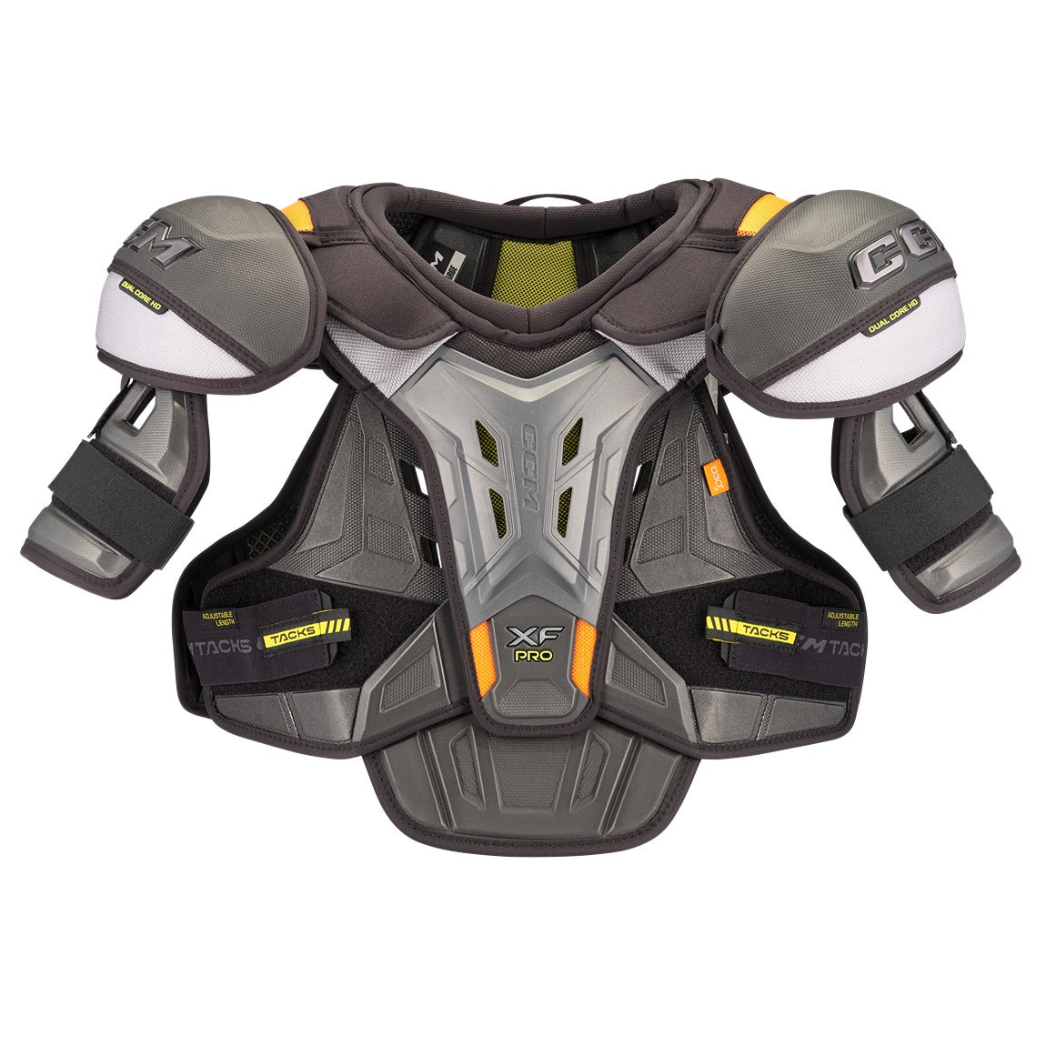 CCM Tacks XF Pro Senior Hockey Shoulder Pads - Protective Gear for Ice Hockey Players & Goalies - Perfect for Games, Training & Competitive Play
