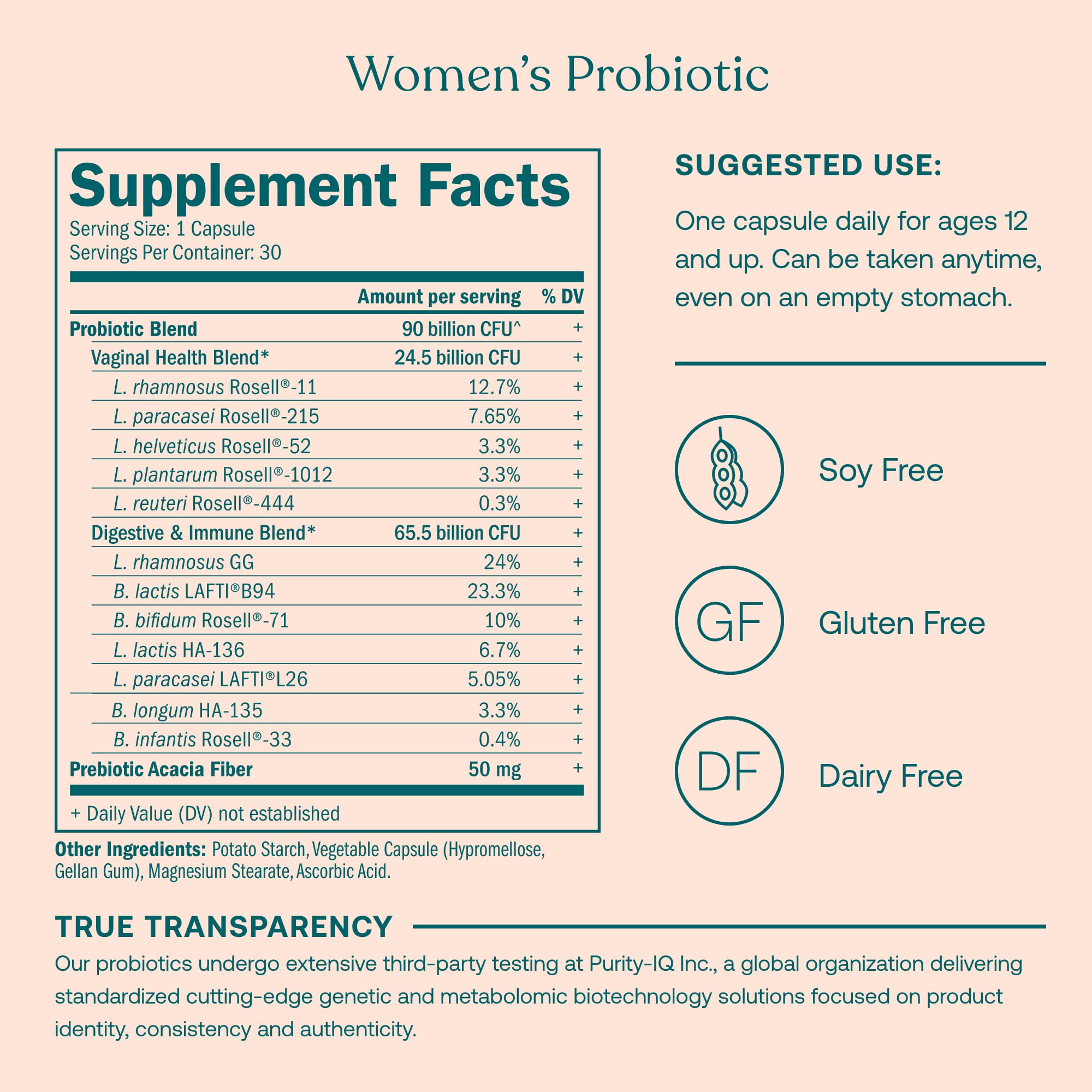 True Grace Women's Multivitamin 40+ (30 Vegan Tablets), Omega-3 Fish Oil (60 Softgels) & Probiotic (30 Vegetarian Capsules) - Complete 30-Day Supplement Bundle for Women's Health, Immunity & Digestive Support - Perfect for Active Lifestyles & Wellness Routines