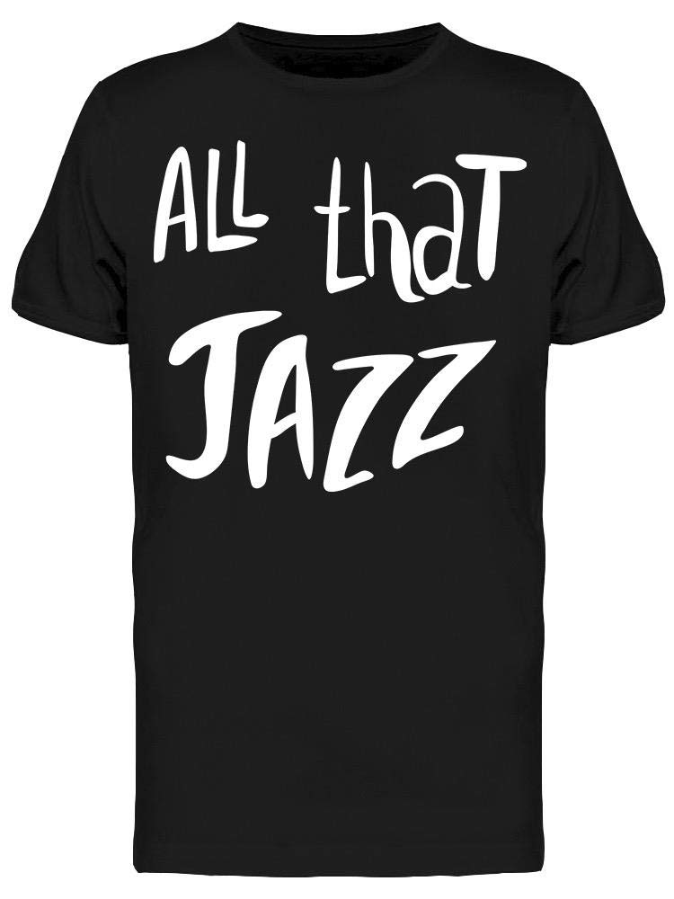 Vintage Jazz Music Hand Drawn Graphic T-Shirt for Men - Casual Wear & Music Lover Gift
