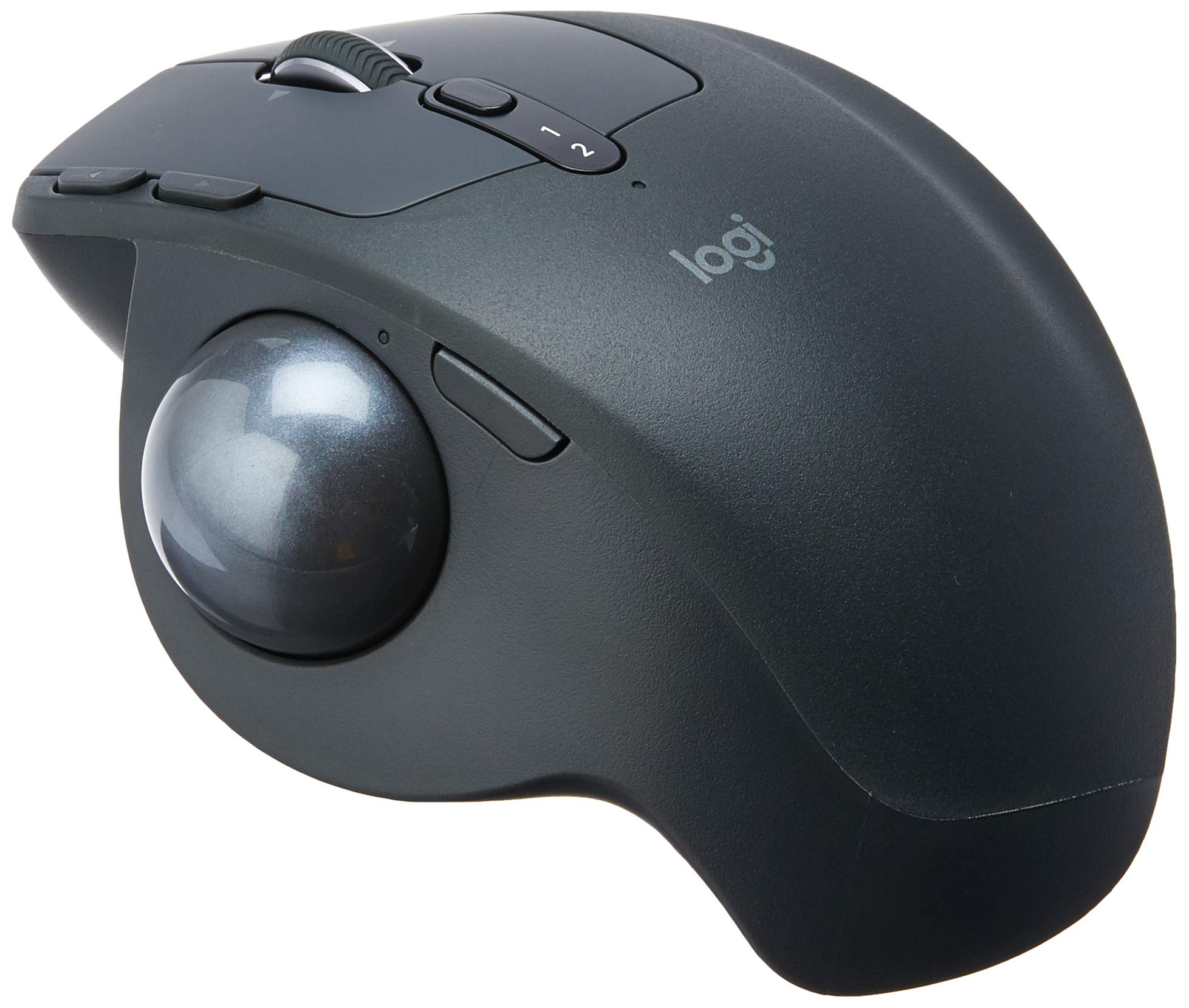 Logitech MX ERGO Advanced Wireless Trackball Mouse - Ergonomic Design for Windows PC, Mac, Laptop (Renewed) | Perfect for Office Work, Graphic Design & Gaming