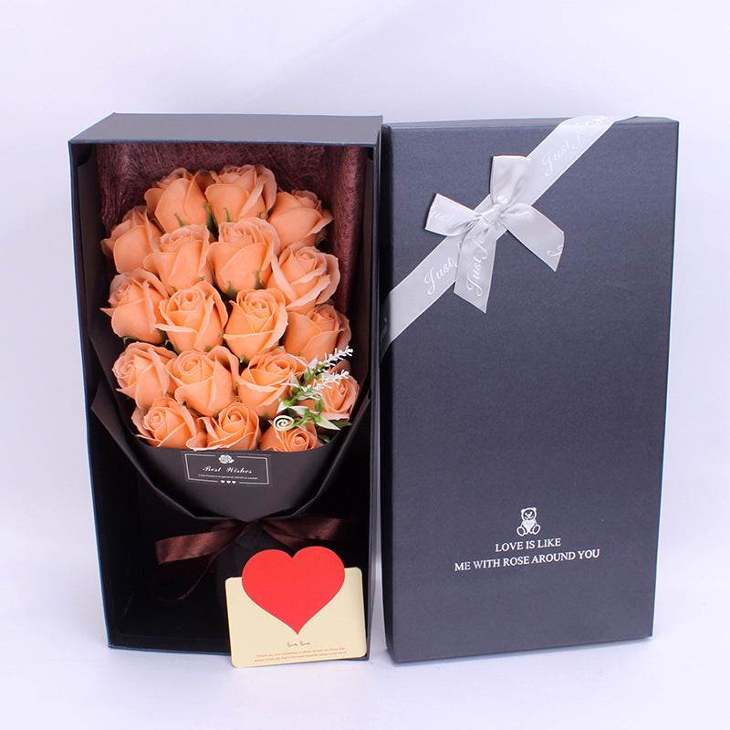 Romantic Forever Rose Gift Box - Preserved Real Roses in Elegant Box, Perfect for Anniversaries, Valentine's Day & Special Occasions