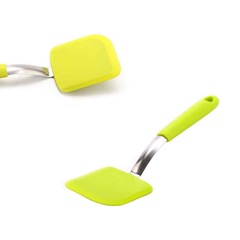 1pc High-Quality Silicone Spatula - Heat Resistant Kitchen Utensil for Baking, Cooking & Mixing - Perfect Kitchen Accessory for Non-Stick Pans & Bowls