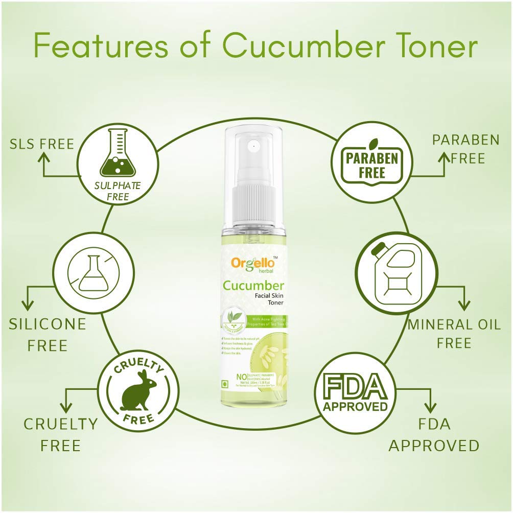 Organic Cucumber Toner Mist & Aloe Vera Gel Set (100ml + 60g) - Hydrating Facial Spray & Soothing Gel for Men & Women - SLS, Paraben & Mineral Oil Free - Perfect for Oily, Dry & Sensitive Skin - Daily Skincare Routine & Post-Sun Care