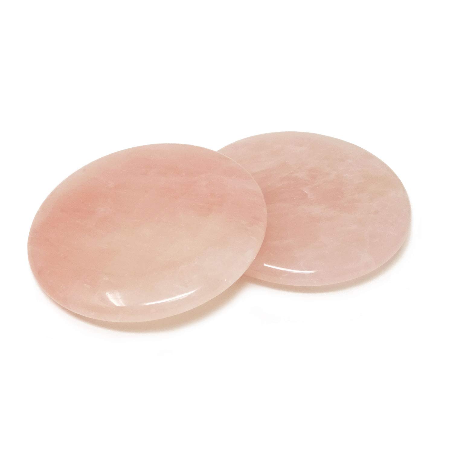Honbay 2PCS Round Jade Stone Eyelash Extension Stands - Eyelash Extension Holders for Professional & Home Use - Perfect for Lash Artists & DIY Beauty