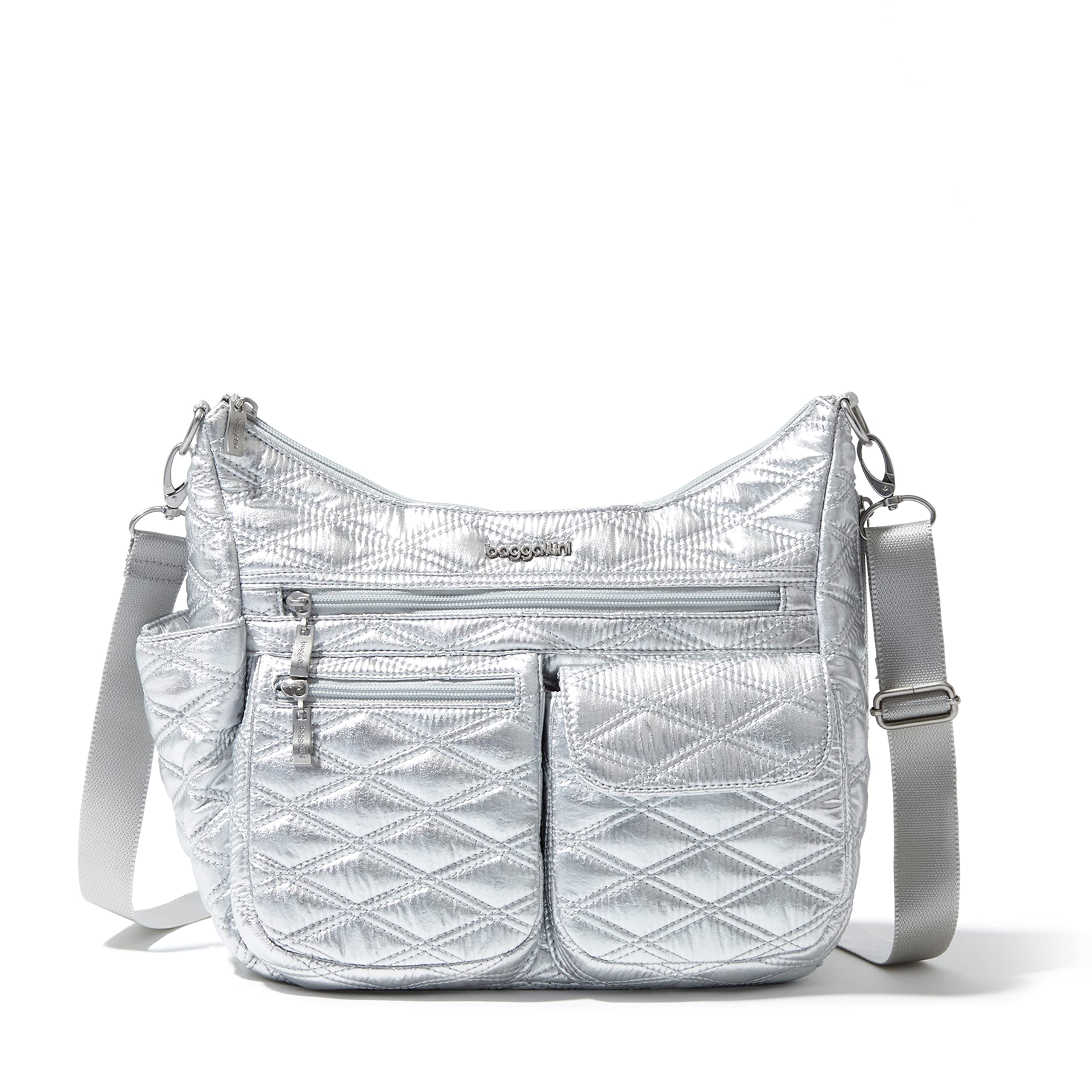 Baggallini Modern Everywhere Crossbody Bag for Women - Lightweight Travel Purse with RFID Protection | Perfect for Work, Travel & Everyday Use