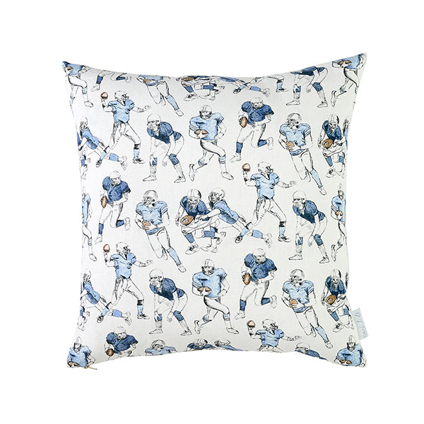 Game Day Pillow Cover - Team Spirit Decorative Throw Pillow Case for Football, Basketball & Sports Fans - Perfect for Game Room, Living Room & Dorm Decor