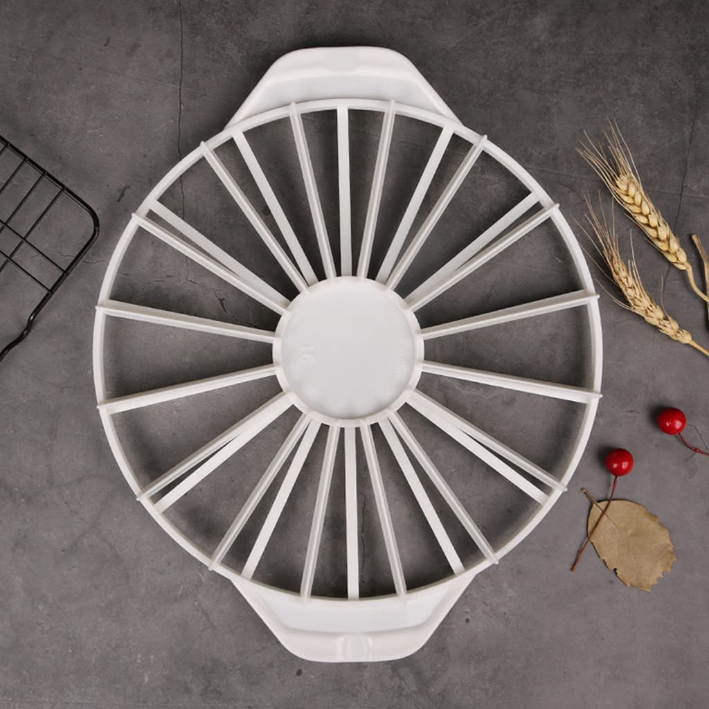 14/16 Pie Cake Slicer - Professional Equal Portion Cutter for Bread, Cake, and Pastry - Baking Tool for Perfect Even Slices - Ideal for Birthday Parties, Weddings, and Home Baking