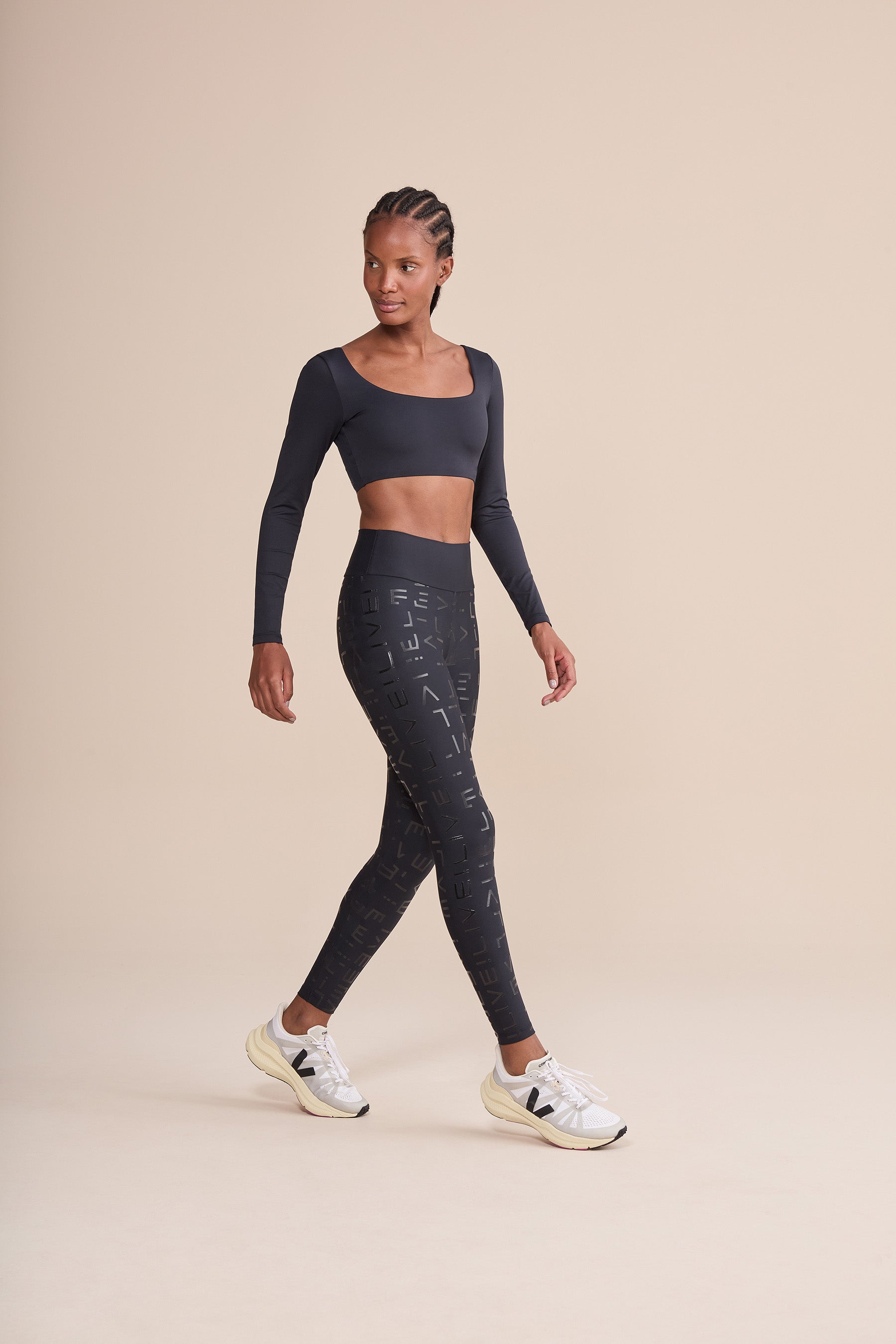 Hydefit® Adaptiv Icon Leggings - High Waist Yoga Pants for Women, Tummy Control Workout Leggings with 4-Way Stretch - Perfect for Yoga, Gym, Running & Lounge Wear