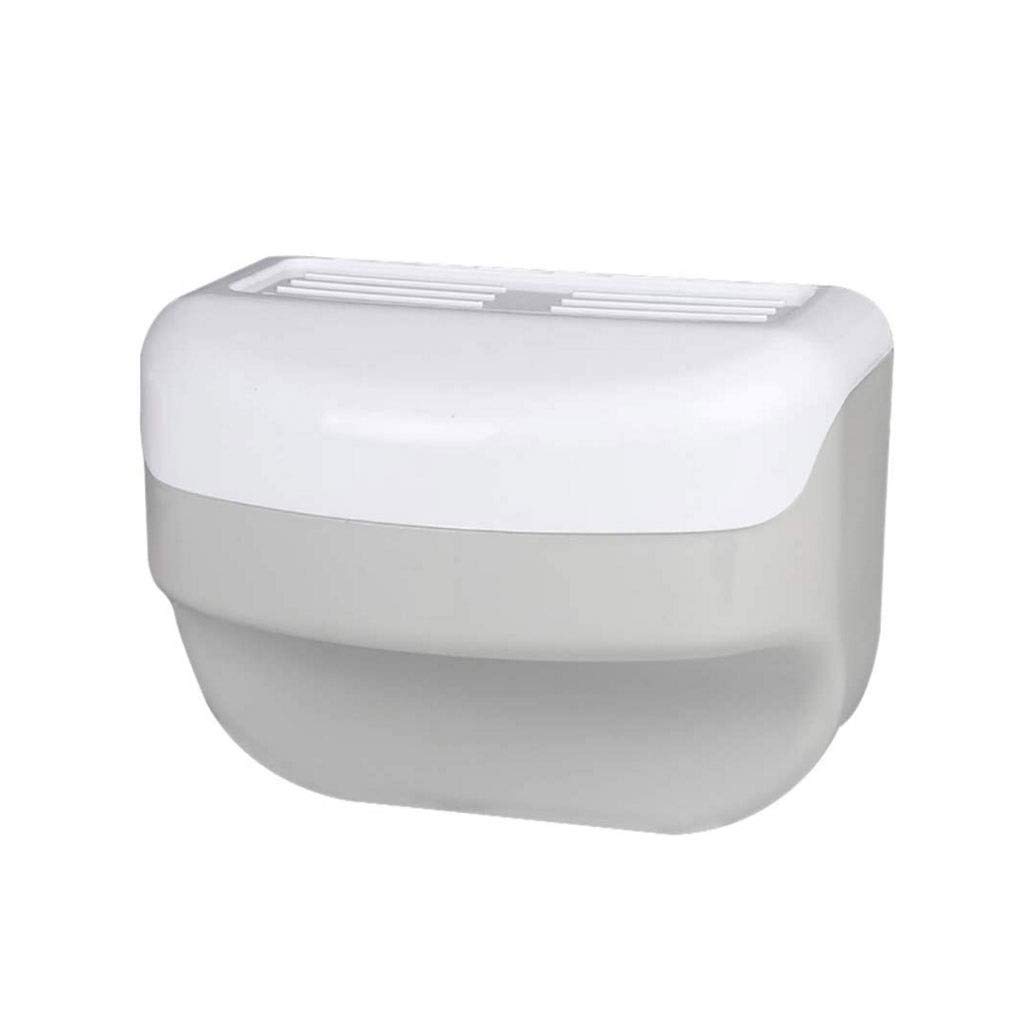Eco-Friendly Plastic Toilet Paper Holder - Durable Bathroom Tissue Storage Rack for Wall Mounting | Perfect for Home, Office & RV Use