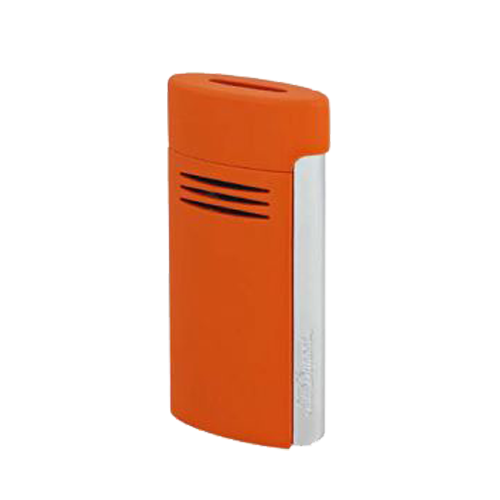 S.T. Dupont Megajet Cigar Lighter - Matte Orange Finish | Premium Butane Torch for Cigars | Perfect for Outdoor Smoking, Gifting & Luxury Collection