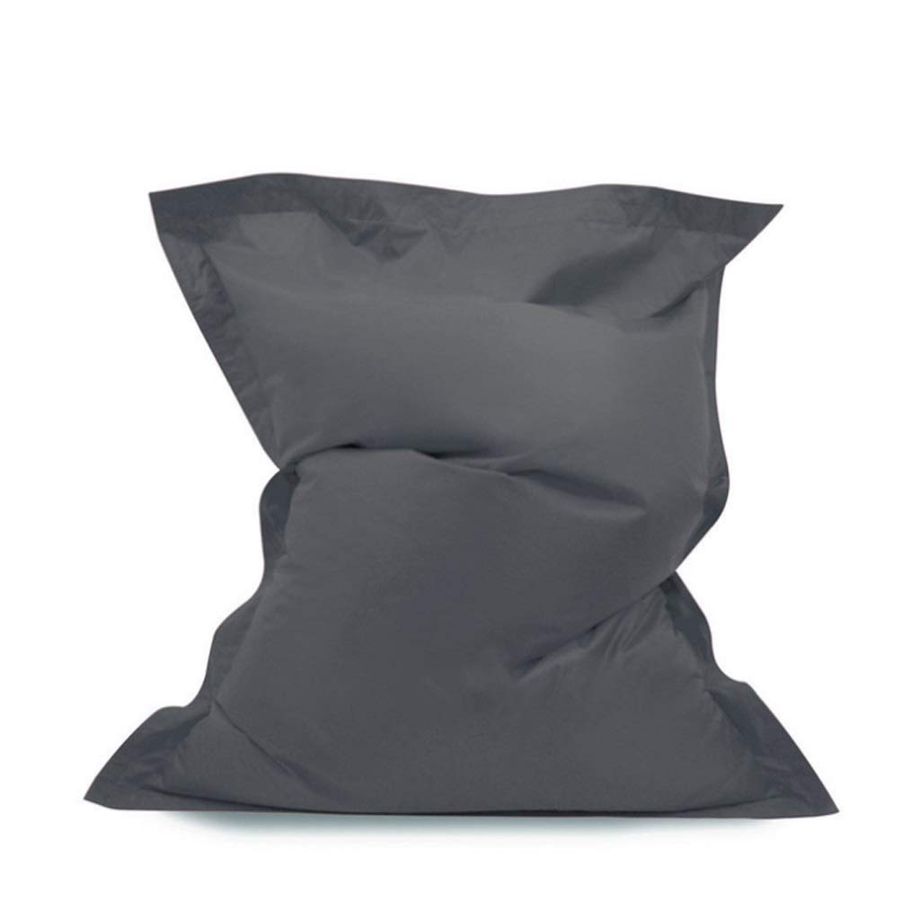 Waterproof Square Sofa Cover for Bean Bag Chairs - Gray Lounger Seat Protector for Living Room, Tatami & Outdoor Use - Fits Chairs Without Filler - WSZJJ Furniture