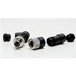 M3 Circular Connector 3-Position Right Angle 3 Terminal 1 Port Nano-Change for Industrial Automation & Robotics - Perfect for Compact Wiring in Tight Spaces
