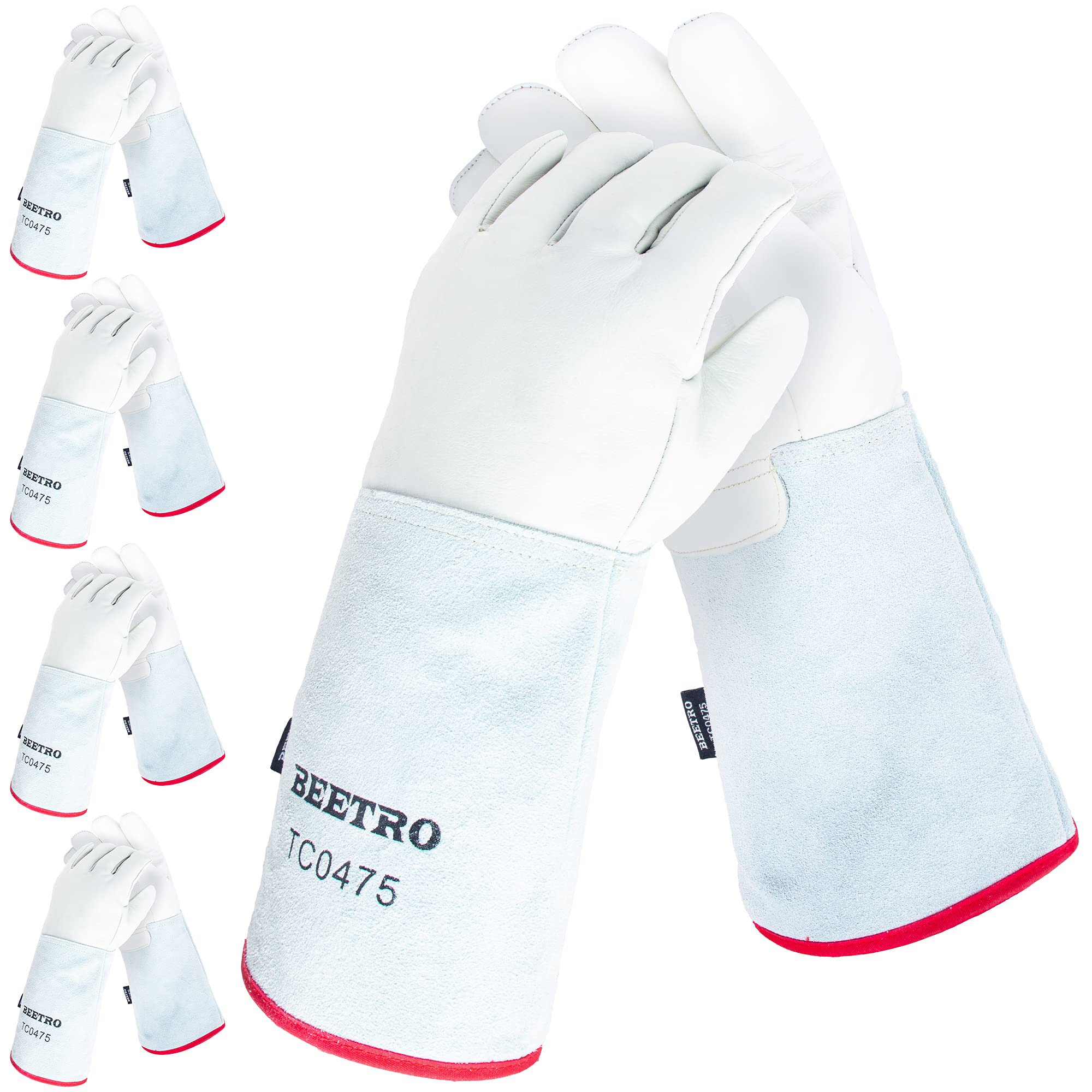 BEETRO Extreme Cold Resistant Gloves -180℃/-292℉ for Dry Ice & Liquid Nitrogen Handling with Sponge & Cotton Lining - Perfect for Lab Work, Cryotherapy, and Industrial Freezer Use