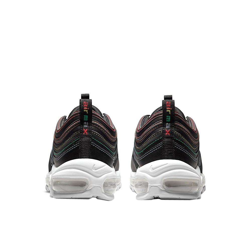 Nike Women's Air Max 97 Running Shoes - Black/Hyper Royal (DJ5999 001) - Size 7.5 - Comfortable Athletic Sneakers for Jogging, Gym & Casual Wear