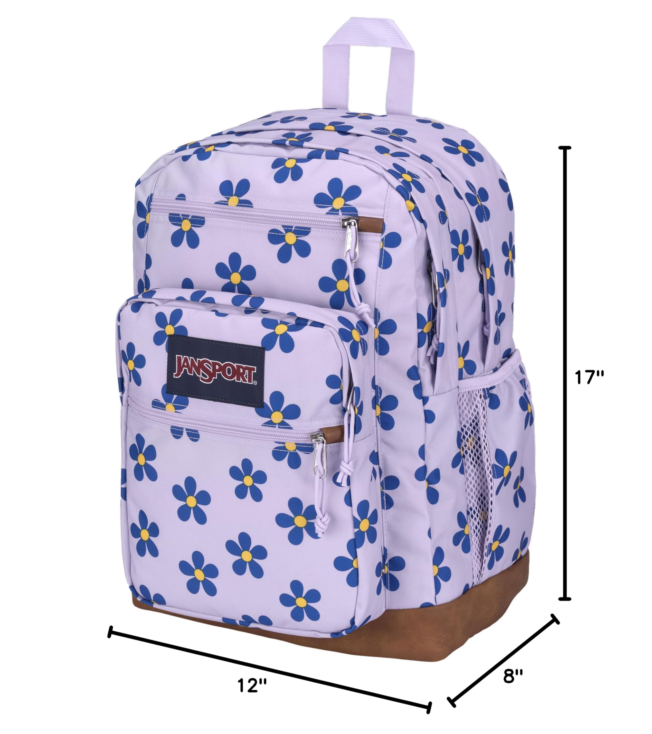 JanSport Cool Student Backpack with 15-inch Laptop Compartment - Large Durable School Bag with 2 Spacious Pockets & Ergonomic Shoulder Straps - Perfect for College, Travel & Everyday Use