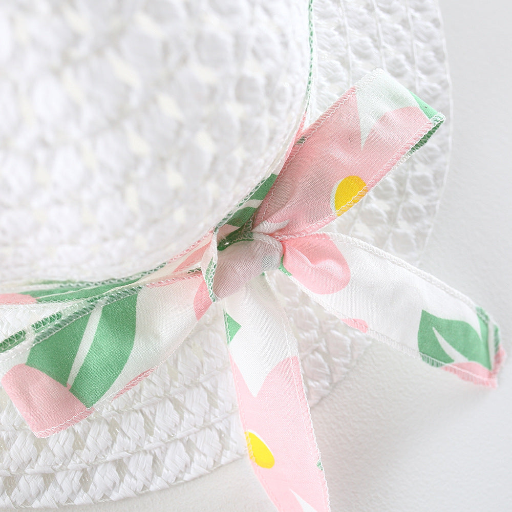 Adorable Baby Girl Floral Print Bow Dress for Birthday Party & Special Occasions - Perfect for Flower Girls, Christenings, and Photo Shoots