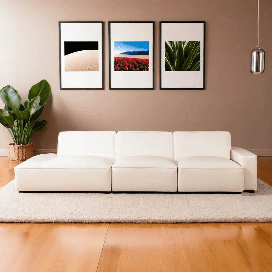 Premium Giacomo 4-Seater Extended Leather Sofa – Luxurious Comfort for Living Room, Lounge & Home Theater