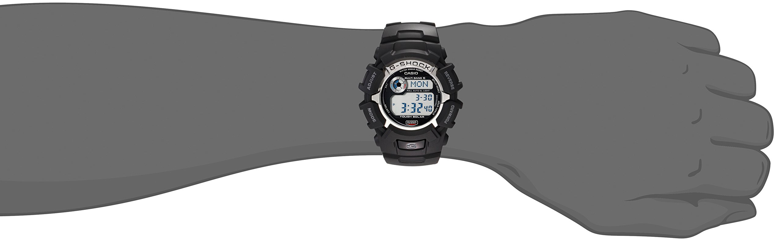 Casio G-Shock GW2310-1 Men's Solar Atomic Digital Watch - Shock Resistant, Waterproof, Multi-Band 6 Atomic Timekeeping - Perfect for Outdoor Sports, Hiking & Military Use