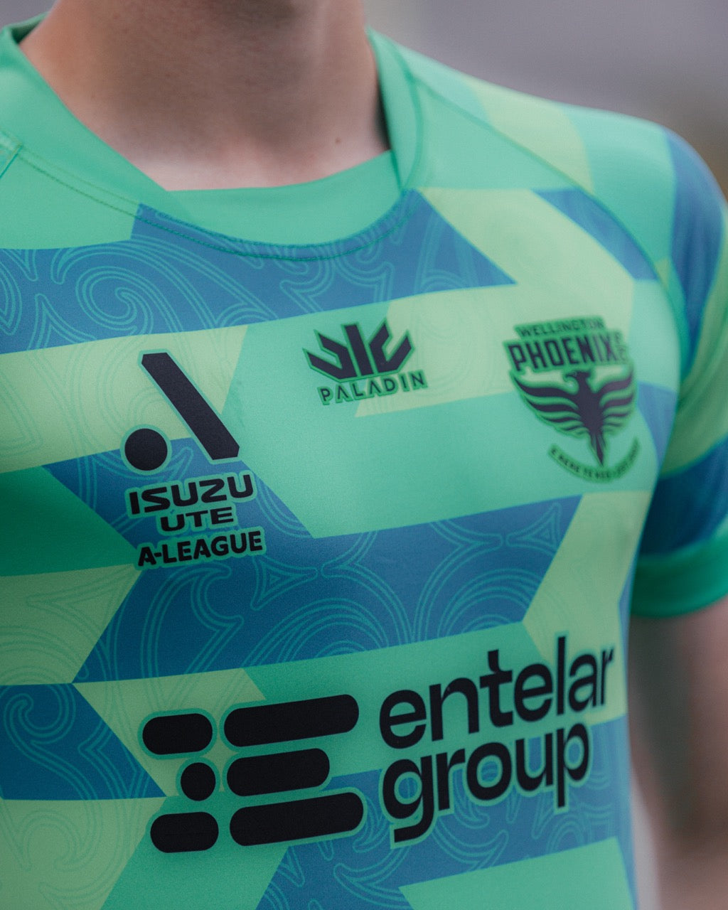 Wellington Phoenix A-League Men's Goalkeeper Jersey 2024/2025 - Green Soccer Uniform for Professional Matches & Fan Support
