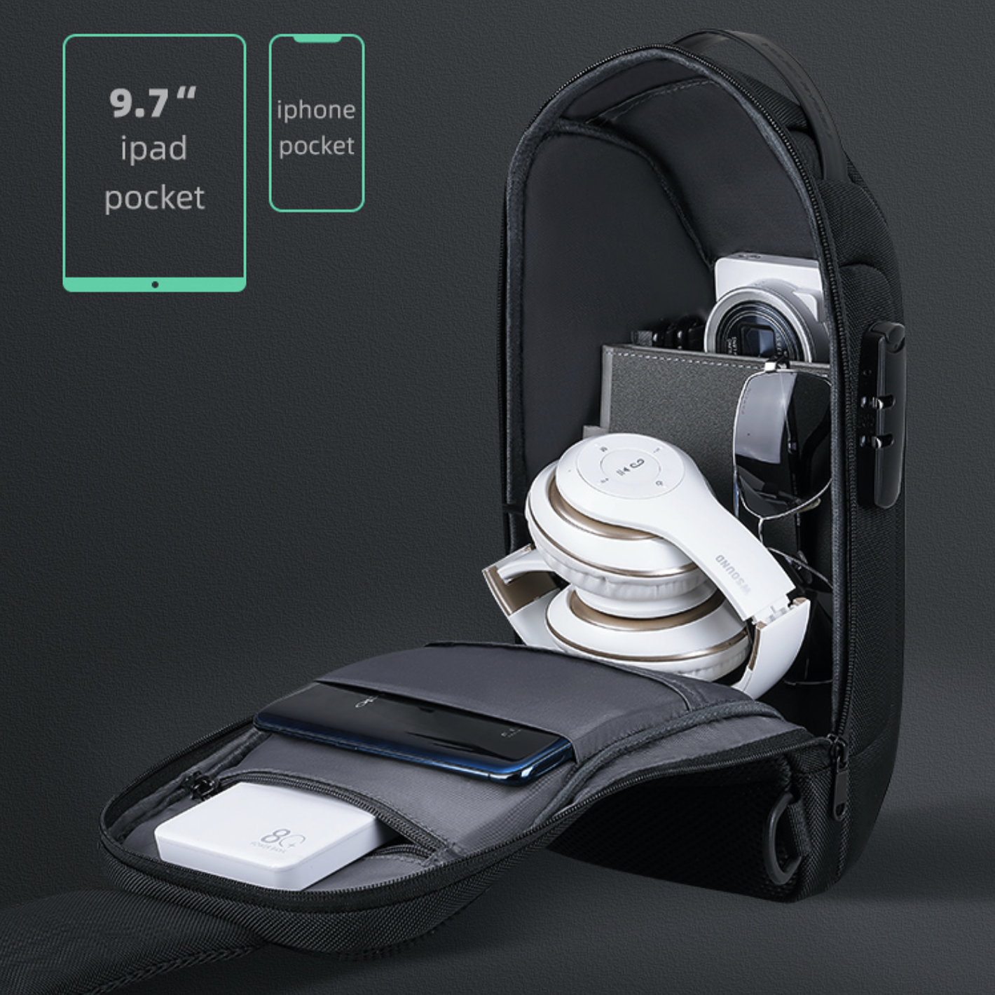 Odyssey Mini - Compact and Portable Travel Gadget for Outdoor Adventures, Hiking, and Daily Commute | Perfect for Tech Enthusiasts and On-the-Go Lifestyles